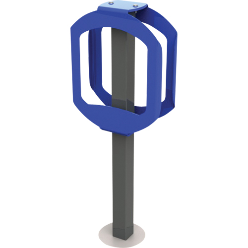 Bike Stop Bike Racks, Steel, 2 Bike Capacity Duraquip Inc