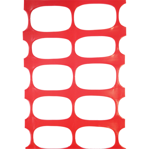 Cl&ocirc;ture &agrave; neige, 50' lo x 4' la, Orange Duraquip Inc