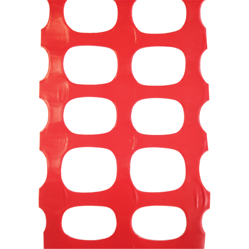 Cl&ocirc;ture &agrave; neige, 50' lo x 4' la, Orange Duraquip Inc