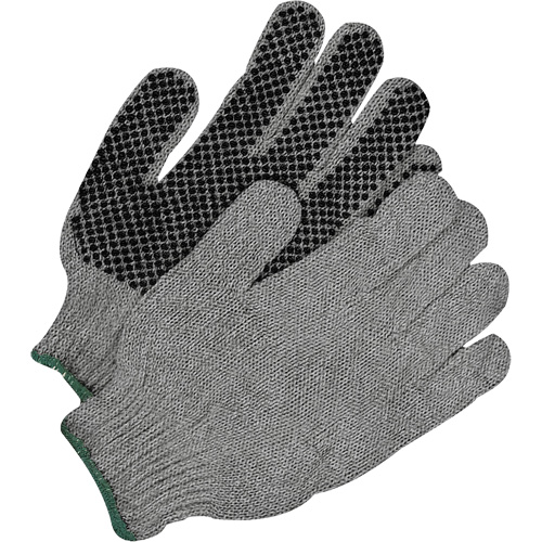 Gants &agrave; prise classique, Poly/coton, Un c&ocirc;t&eacute;, Grand Duraquip Inc