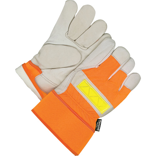 Gants d'ajusteur, Grand, Paume en Cuir fleur de vache, Doublure en Thinsulate Duraquip Inc