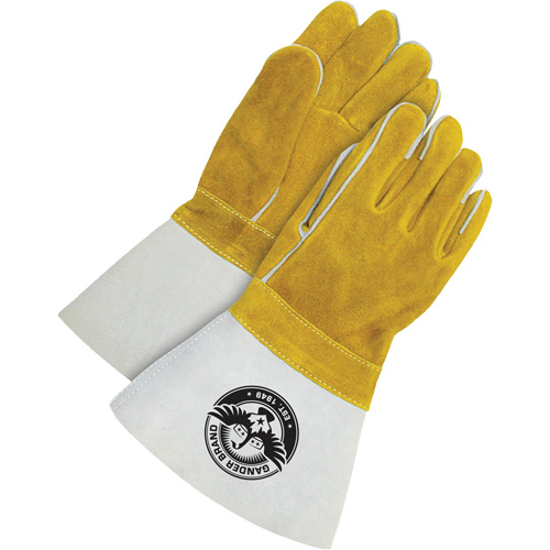 Welder Gloves with 5" Cuff, Split Cowhide, Size One Size Duraquip Inc