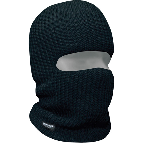 Classic 1-Hole Balaclava, Thinsulate Lining, One Size, Black Duraquip Inc