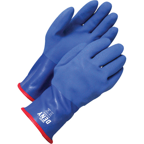 Deny Coated Gloves, Size 10, 12" L, PVC, Acrylic Inner Lining Duraquip Inc