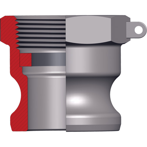 Adaptateur &agrave; came et cannelure Dixon Duraquip Inc