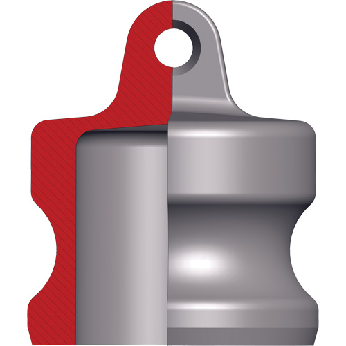 Bouchon anti-poussi&egrave;re &agrave; came et cannelure Dixon Duraquip Inc