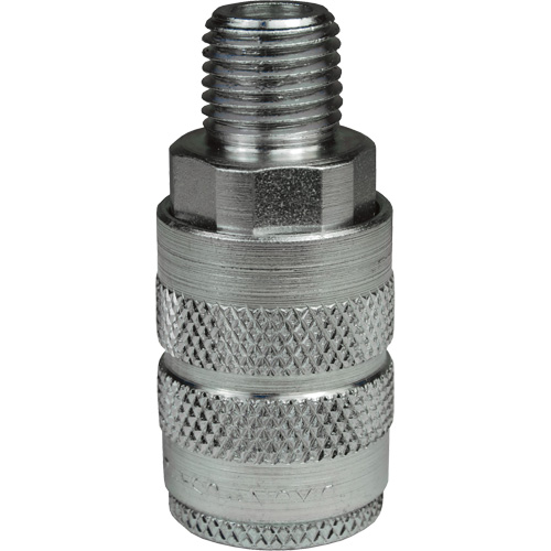 J-Series Automotive Pneumatic Male Thread Coupler Duraquip Inc