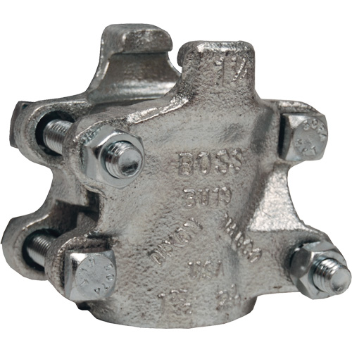 Boss Clamp 4 Bolt Type with 2 Gripping Fingers Duraquip Inc