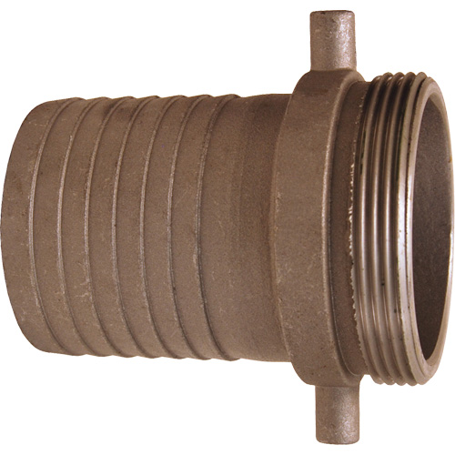 King Short Shank Suction Coupling, Aluminum, 1-1/2" Duraquip Inc