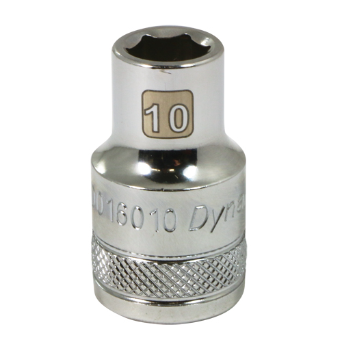 Douille m&eacute;trique, 10 mm, Prise 1/2", 6 pans Duraquip Inc