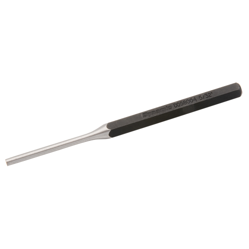 Pin Punch, 3/32" Dia. x 4-1/4" L Duraquip Inc