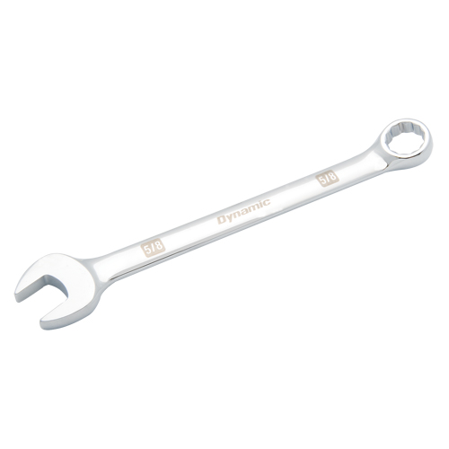 Combination Wrench, 12 Point, 3/8", Chrome Finish Duraquip Inc