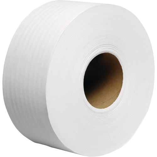 Scott&reg; Essential Toilet Paper Rolls, Jumbo Roll, 1 Ply, 2000' Length, White Duraquip Inc