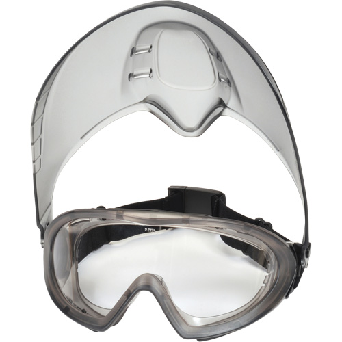 Lunettes de s&eacute;curit&eacute; Capstone Shield avec &eacute;cran facial amovible, Lentille Transparent, Antibu&eacute;e, Ventilation Directe/Ferm&eacute; Duraquip Inc