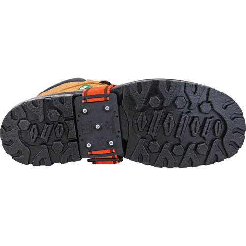 Mid-Sole Ice Cleats, Tungsten Carbide, Stud Traction, One Size Duraquip Inc