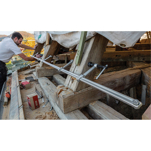 Serre-joint enti&egrave;rement en acier &agrave; double force variable Duraquip Inc