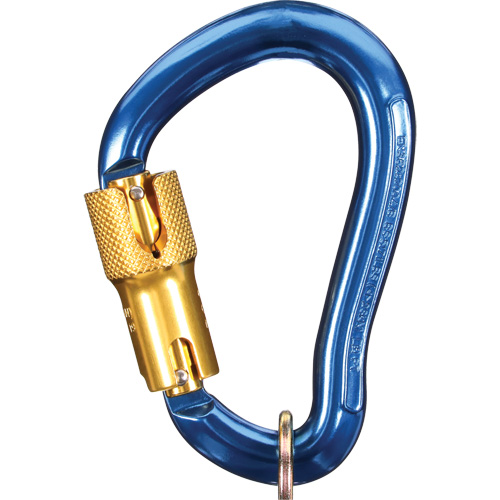 Nano-Lok Carabiner, Aluminum, 3600 lbs Capacity Duraquip Inc