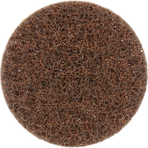 Disque de conditionnement de surface SC-DR Roloc Scotch-Brite, 3" dia., Grain Cors&eacute;, Oxyde d'aluminium Duraquip Inc
