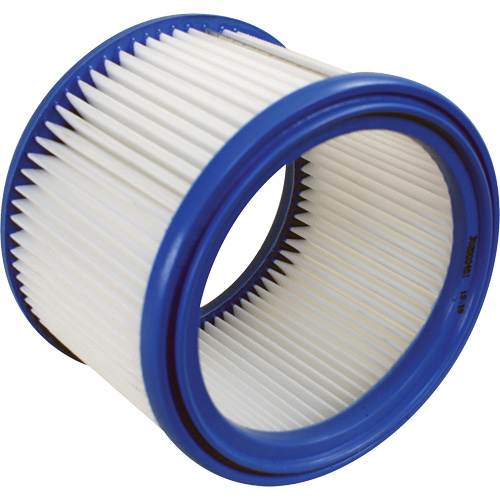 Filtre PET-Fleece de rechange pour aspirateur, Cartouche, Pour 7 gal. US Duraquip Inc