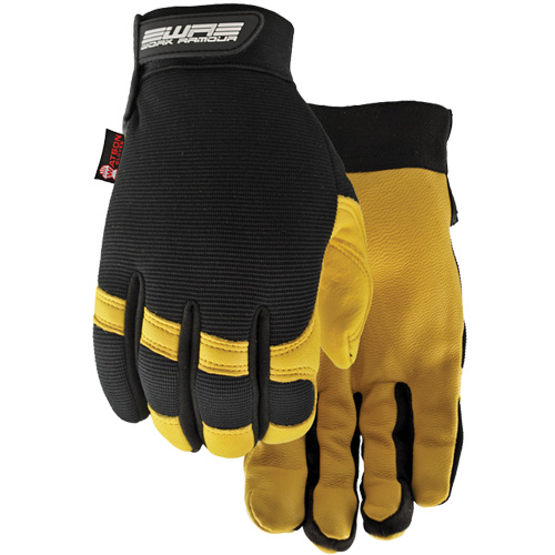 Flextime Water Resistant Gloves, Grain Goatskin Palm, Size Large Duraquip Inc