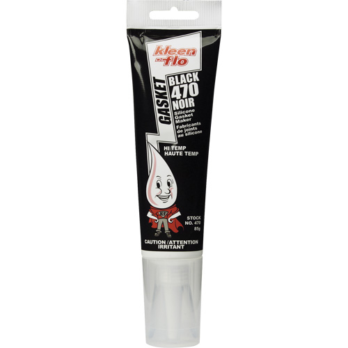 470 Silicone Gasket Maker, Tube, Black Duraquip Inc