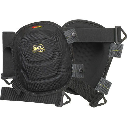 Genouill&egrave;re de parquet Gel Tek, Style Boucle, Prot&egrave;ge-genoux Plastique, Tampons Gel Duraquip Inc