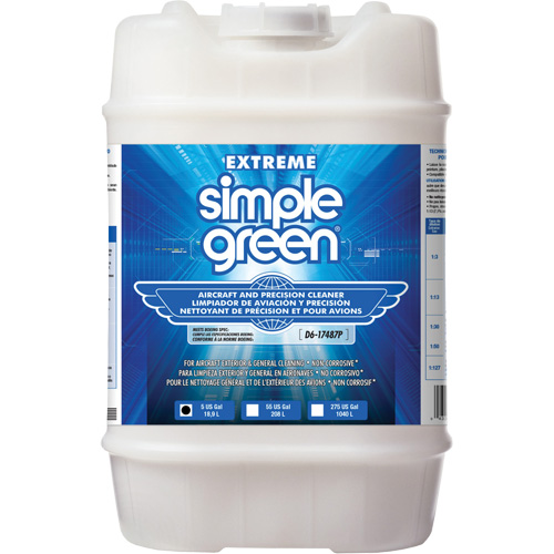Extreme Simple Green&reg; Aircraft & Precision Cleaner, 5 gal., Jug Duraquip Inc