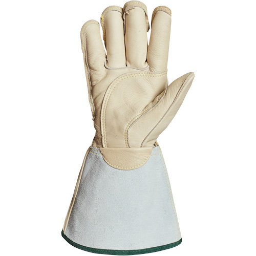 Endura&reg; Deluxe Winter Lineman Gloves with 6" Reflective Cuff, Large, Horsehide Palm, Fleece Inner Lining Duraquip Inc