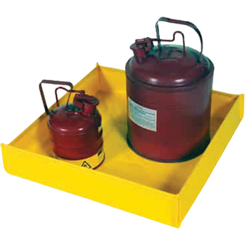 Flexible Ultra-Utility Tray, 12" lo x 12" la x 4,8" h, Cap. de d&eacute;versement 1,5 gal. US Duraquip Inc