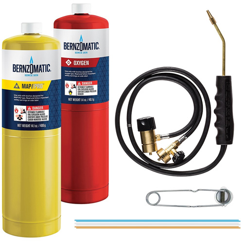 Brazing Torch Kit, Oxygen Duraquip Inc