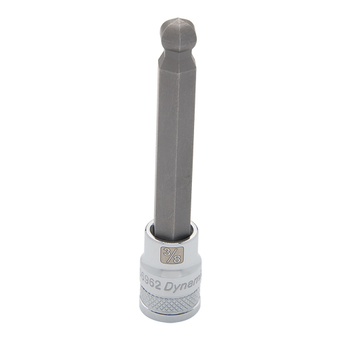 Longue douille &agrave; embout SAE, 3/8" x 3-5/8" lo, Prise 3/8" Duraquip Inc