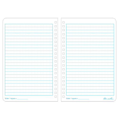 Carnet de notes de poche &agrave; spirale lat&eacute;rale, Couverture souple, Jaune, 64 Pages, 4-5/8" , 7"  Duraquip Inc