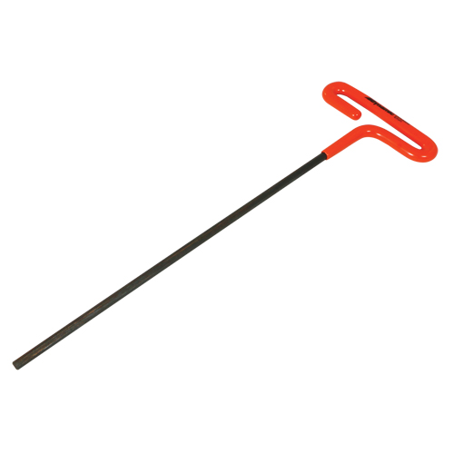 Loop Handle Hex Key, Hex End, 4 mm x 9.75" L, T Handle Duraquip Inc