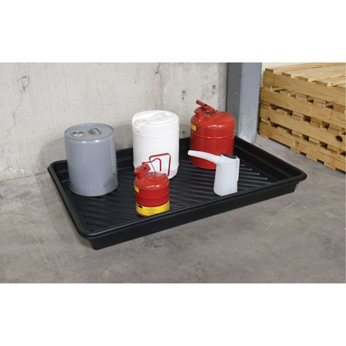 Ultra-Utility Trays&reg;, 24" L x 36" W x 4.75" H, 18 US gal. Spill Capacity Duraquip Inc