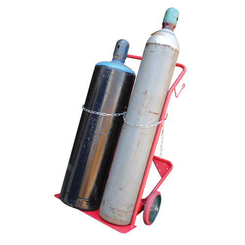 Chariot pour bouteilles, Roues Caoutchouc moul&eacute;, Base de 25-1/2"la x 7"lo, 350 lb Duraquip Inc