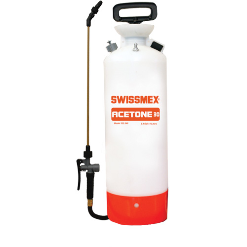 Acetone Handheld Sprayer, 2.4 gal. (1.9L), Polyethylene, 20" Wand Duraquip Inc