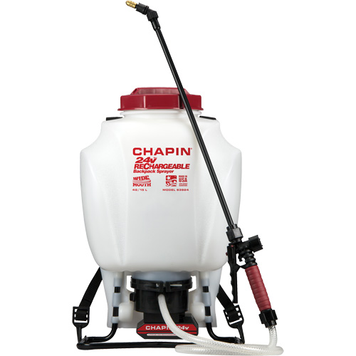 Rechargeable Backpack Sprayer, 4 gal. (15 L) Duraquip Inc