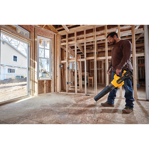 Flexvolt&reg; Brushless Handheld Axial Blower, 60 V, 125 MPH Output, Battery Powered Duraquip Inc