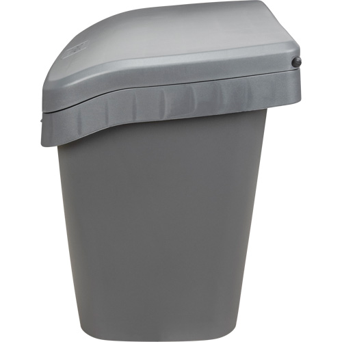 Salt & Sand Storage Bins, With Hasp, 21" x 27" x 26", 4.24 cu. ft., Grey Duraquip Inc