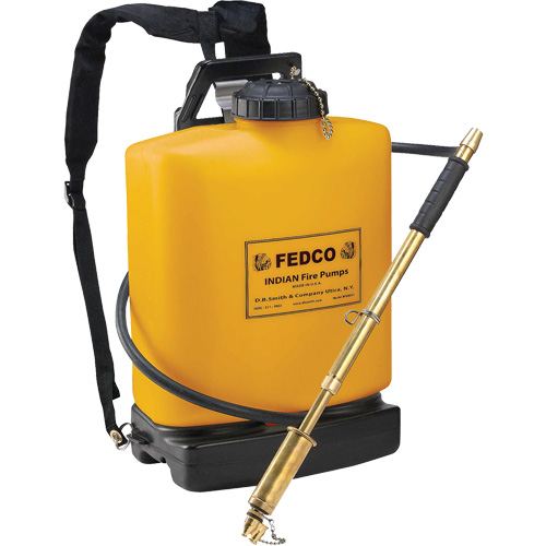Pompe &agrave; incendie Fedco, 5 gal. (18,9 L), Plastique Duraquip Inc