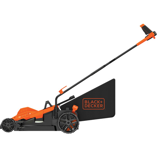 Lawn Mower with Comfort Grip Handle, Push Walk-Behind, Electric, 17" Cutting Width Duraquip Inc
