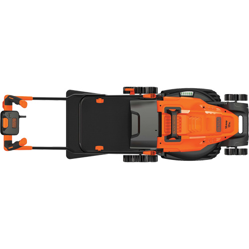 Lawn Mower with Comfort Grip Handle, Push Walk-Behind, Electric, 17" Cutting Width Duraquip Inc