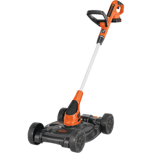 20V Max* Cordless 3-in-1 Compact Mower Kit, Push Walk-Behind, Battery Powered, 12" Cutting Width Duraquip Inc