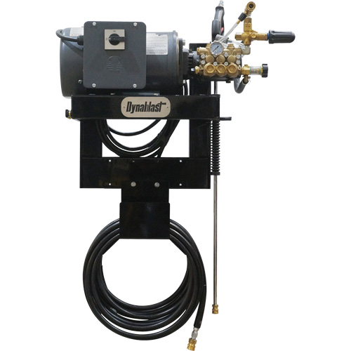 Wall Mounted Cold Water Pressure Washer, Electric, 2100 PSI, 3.6 GPM Duraquip Inc