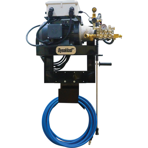 575V Wall Mounted Hot & Cold Water Pressure Washer, Electric, 1900 PSI, 4 GPM Duraquip Inc
