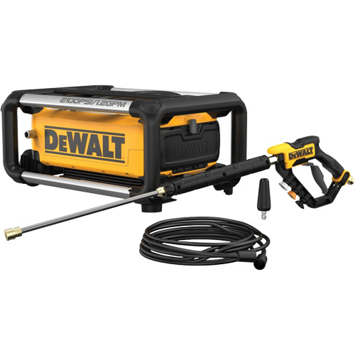 Laveuse &agrave; pression &agrave; eau froide 13 A pour le chantier, &eacute;lectrique, 2100 psi, 1,2 gal./min Duraquip Inc