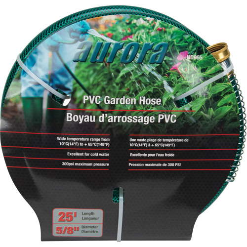 Garden Hose, PVC, 5/8" dia. x 25' Duraquip Inc