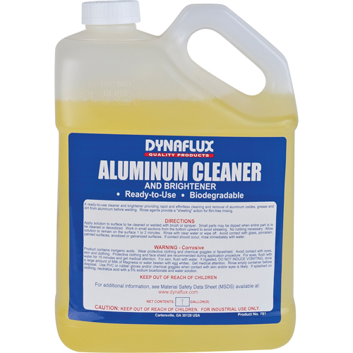 Ultra Bright Aluminum Cleaners, Jug Duraquip Inc