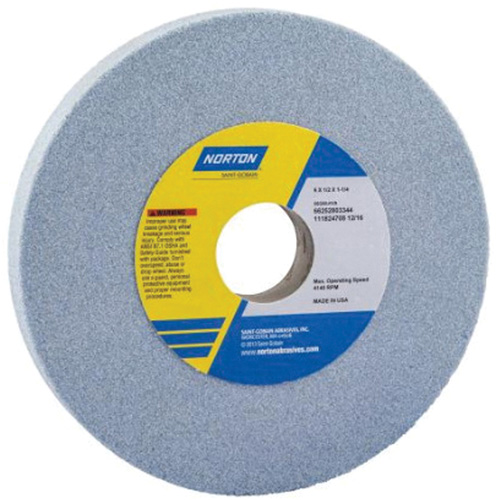 Meule vitrifi&eacute;e, type 01, C&eacute;ramique d'alumine, 7" x 1/4" Duraquip Inc