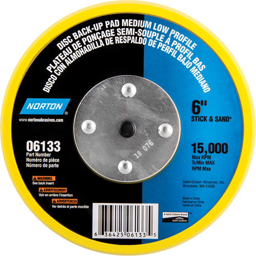 Back Up Pads For PSA & Hook And Loop Paper Discs Duraquip Inc